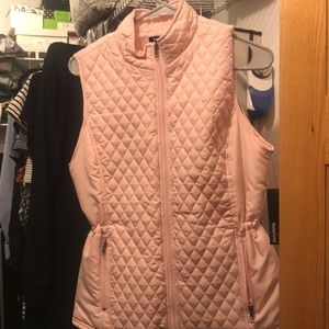 Pale pink vest